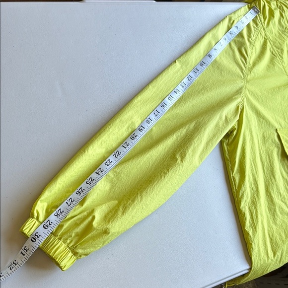 Noize Neon Yellow Green Chyna Windbreaker Jacket Technical Jacket - Picture 14 of 17